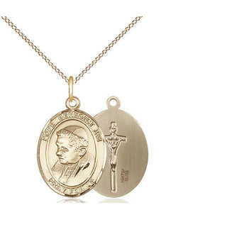 14kt Gold Filled Pope Benedict XVI Medal Religious Jewelry