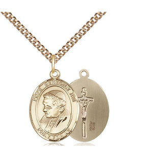 14kt Gold Filled Pope Benedict XVI Medal Religious Jewelry