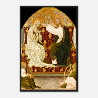 Renaissance Coronation of the Virgin Framed Print - view 13