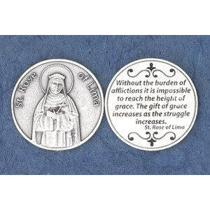 Bulk Italian Token - St Rose of Lima