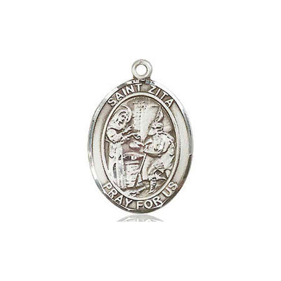 Pewter St. Zita Medal | Medium | Engravable