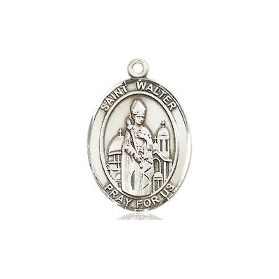 Pewter St. Walter of Pontnoise Medal | Medium | Engravable