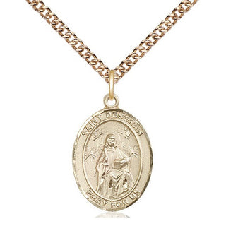 14kt Gold Filled Saint Deborah Medal Religious Jewelry Engraved Catholic Saint Jewelry