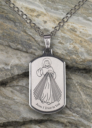 Divine Mercy SS Necklace