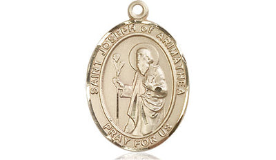 14kt Gold Filled St. Joseph of Arimathea Medal | Medium | Engravable