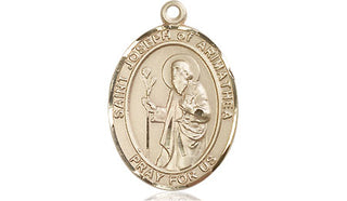 14kt Gold Saint Joseph of Arimathea Medal | Engravable