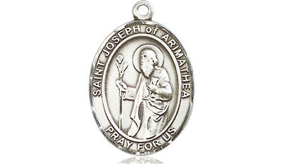 Pewter St. Joseph of Arimathea Medal | Medium | Engravable