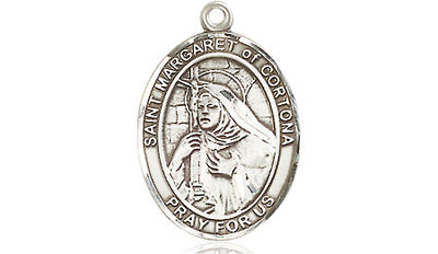 Sterling Silver St. Margaret of Cortona Medal | Medium | Engravable