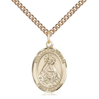 14kt Gold Our Lady of Olives Medal | Engravable