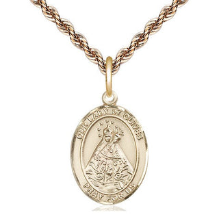 14kt Gold Our Lady of Olives Medal | Engravable