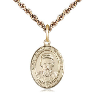 14kt Gold Filled Saint Joseph Freinademetz Medal Religious Jewelry Engraved Catholic Saint Jewelry