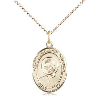 14kt Gold Filled Saint Josemaria Escriva Medal Religious Jewelry Engraved Catholic Saint Jewelry
