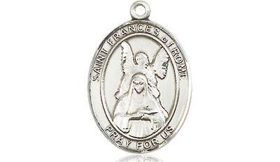 Pewter St. Frances of Rome Medal | Medium | Engravable