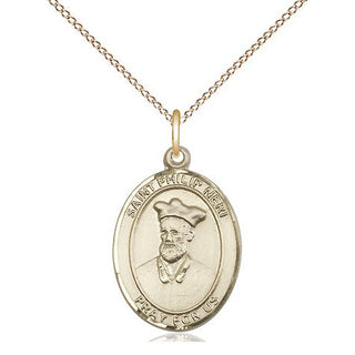 14kt Gold Saint Philip Neri Medal