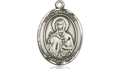 Pewter St. Marina Medal | Medium | Engravable