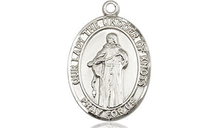 Sterling Silver Our Lady of Knots Medal | Engravable
