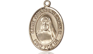 14kt Gold Filled Saint Pauline Visintainer Medal Engraved Catholic Saint Jewelry
