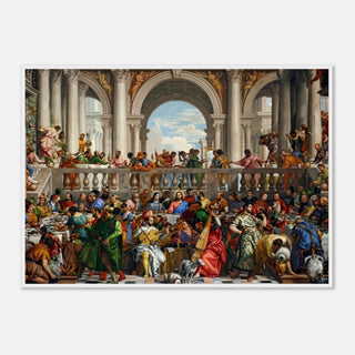 The Wedding Feast at Cana by Veronese Framed Print