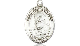 Pewter Saint Daniel Comboni Medal Engraved Catholic Saint Jewelry