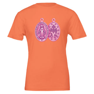 Pink Miraculous Medal T-Shirt - view 3