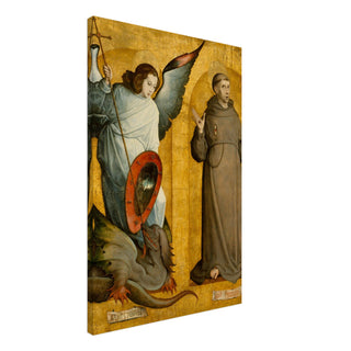 St. Michael and St. Francis Canvas Print - view 2