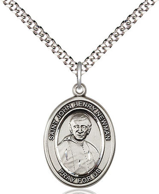 Pewter Blessed John Henry Newman Medal Religious Jewelry Engraved Catholic Saint Jewelry