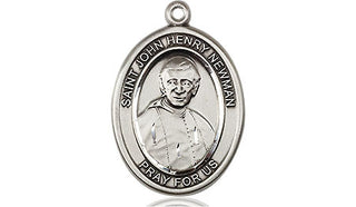 Sterling Silver Blessed John Henry Newman Medal Engraved Catholic Saint Jewelry