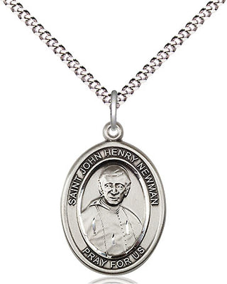 Sterling Silver Blessed John Henry Newman Medal Religious Jewelry Engraved Catholic Saint Jewelry