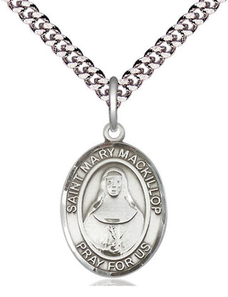 Pewter Saint Mary Mackillop Medal Religious Jewelry Engraved Catholic Saint Jewelry