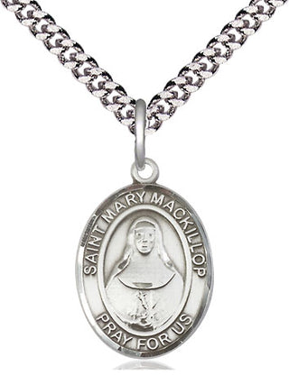 Pewter Saint Mary Mackillop Medal Religious Jewelry Engraved Catholic Saint Jewelry