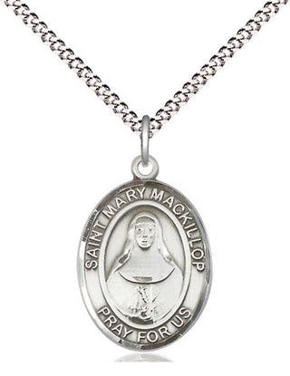 Sterling Silver Saint Mary Mackillop Medal Religious Jewelry Engraved Catholic Saint Jewelry