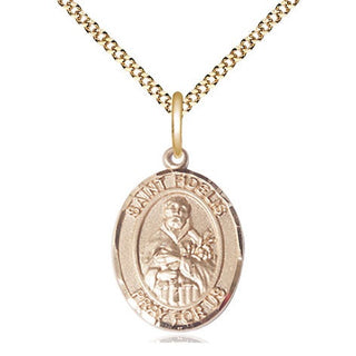 14kt Gold Filled Saint Fidelis Medal Religious Jewelry Engraved Catholic Saint Jewelry