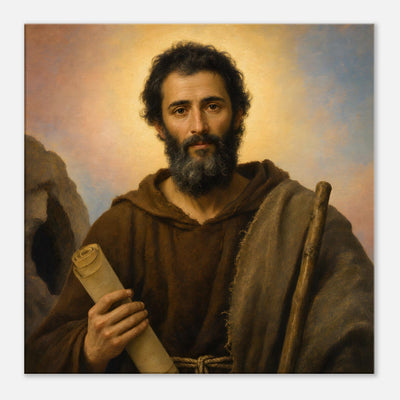 St. Hilarion the Great - Devotional Canvas