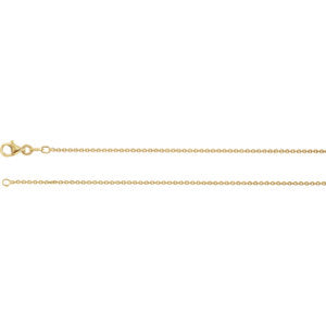 18-inch Cable Chain - 18K-over-Sterling