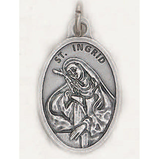 Bulk Saint Ingrid Pray for Us Medals