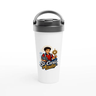 St. Carlo Acutis Digital Apostle Travel Mug