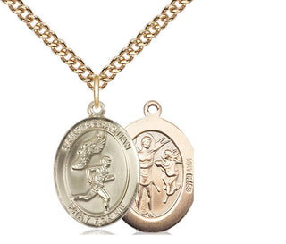 14kt Gold Saint Sebastian Track and Field Medal