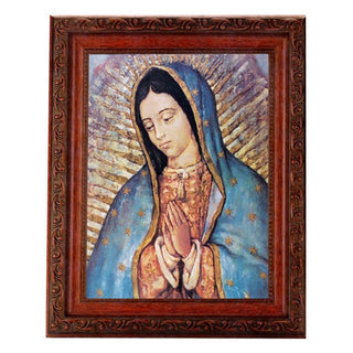 O.L.Of Guadalupe 6X8" Print In 8.25X10.25" Ornate Wd Frame