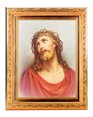 Ecce Homo 6X8" Print In A 8.25X10.25" Gold Wd Frame