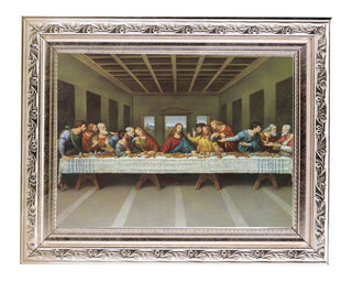 The Last Supper 6X8" Print In 8.25X10.25" Wd Frame