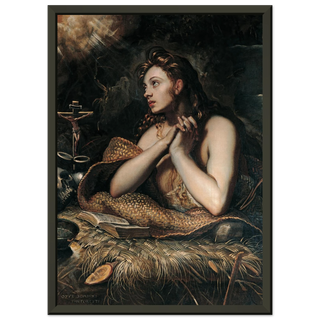 The Penitent Magdalene by Tintoretto Framed Poster - view 7