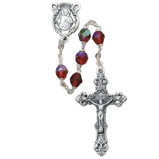 Red Glass July Rosary