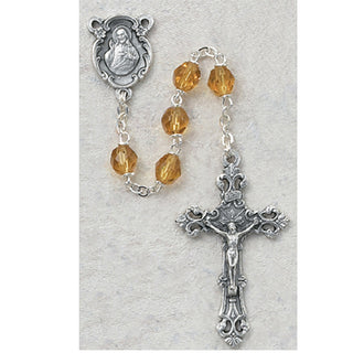 6MM Topaz/November Rosary