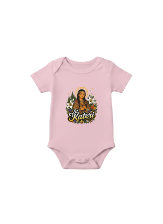 St. Kateri Tekakwitha Baby Onesie - view 6