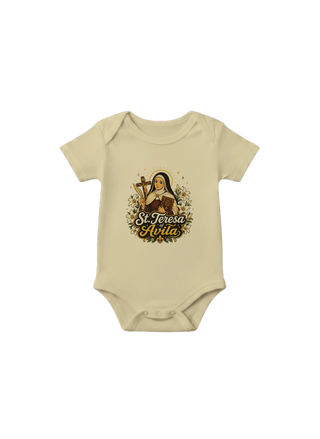 St. Teresa of Avila Baby Onesie - view 8