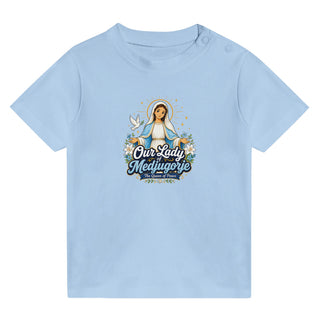 Our Lady of Medjugorje Queen of Peace Baby T-Shirt
