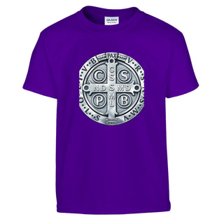 St. Benedict Medal Kids T-Shirt - view 9