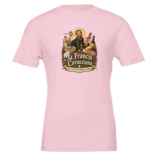St. Francis Caracciolo Italian Food T-Shirt - view 6