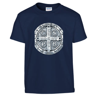 St. Benedict Medal Kids T-Shirt - view 10
