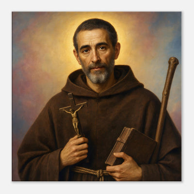 St. Peter of Alcantara - Devotional Canvas